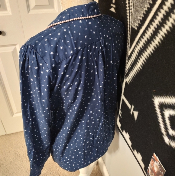 💙NWT Victoria's Secret Ladie's Button Front Amazingly Soft Pajama Top, XS - Picture 6 of 11